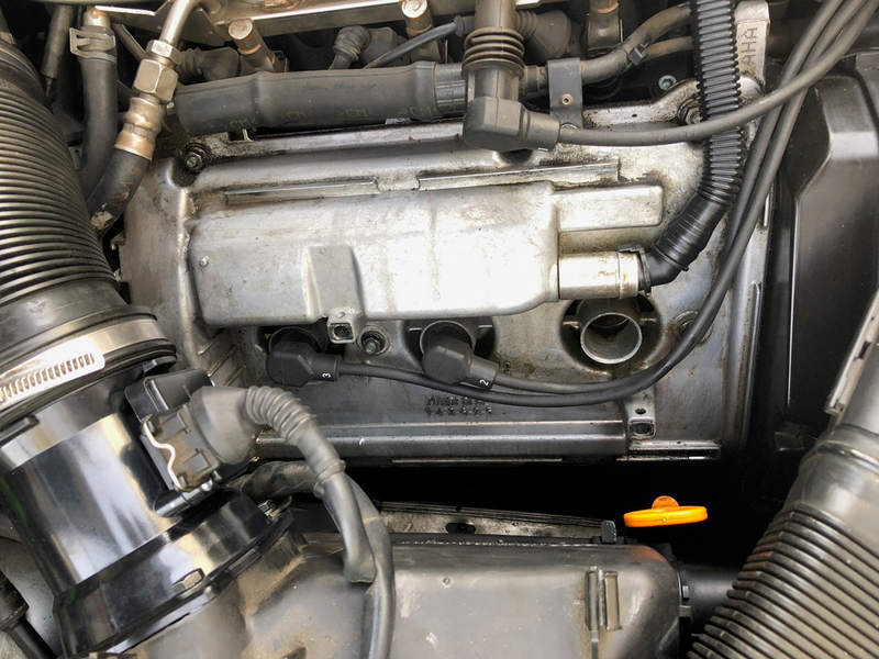 It was nice or Audi to number each plug wire for me.